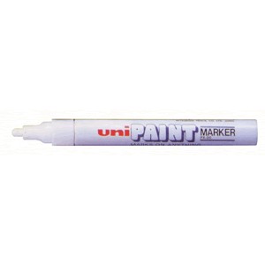MARCADOR PERMANENTE PX203 BLANCO UNI-BALL PIEZA