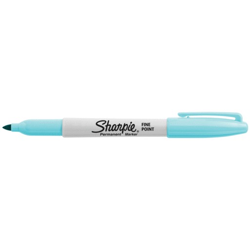 MARCADOR SHARPIE SINGLES FINO AZUL HIELO