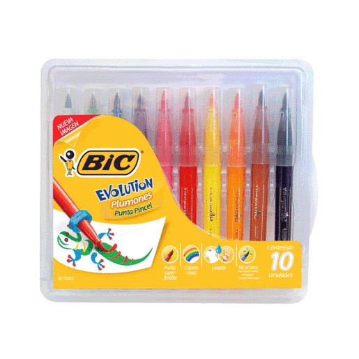 MARCADORES CONTE VISAQUARELLE BIC CON 10 PIEZAS