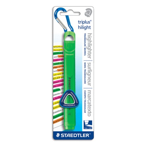 MARCATEXTOS VERDE STAEDTLER TRIPLUS