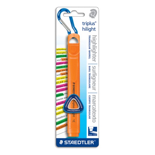 MARCATEXTOS TRIPLUS STAEDTLER NARANJA