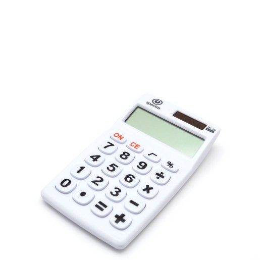 CALCULADORA BASICA SPECTRA WCT0215J 8 DIGITOS