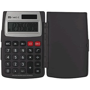 CALCULADORA BASICA SPECTRA 10 DIGITOS GRIS