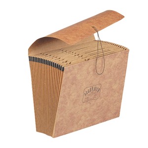 GLOBE WEIS,ARCHIVO ACORDEON CARTA CON CORDON GLOBE WEIS