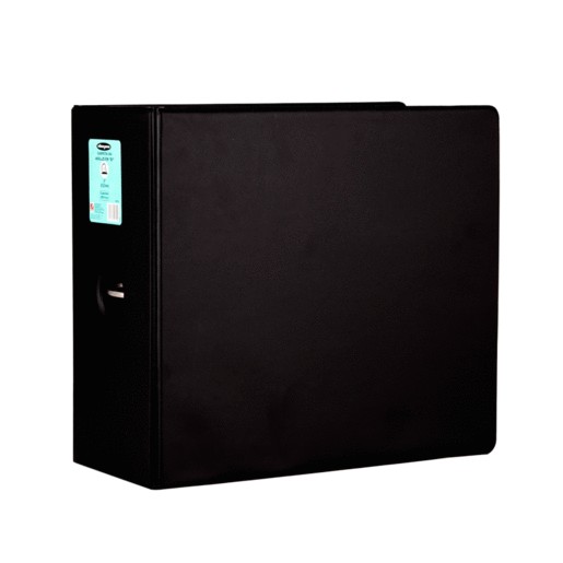 CARPETA ARILLO D 5 WILSON JONES CARTA NEGRA