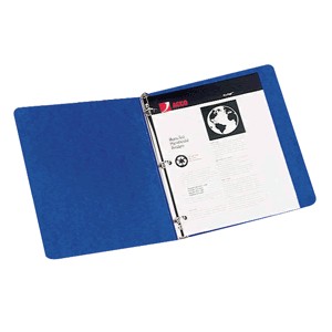 CARPETA PRESSBOARD ACCO AZUL OBSCURO 1/2