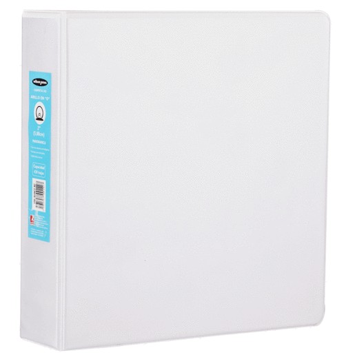 CARPETA ARILLO REDONDO WILSON JONES CARTA BLANCA 2