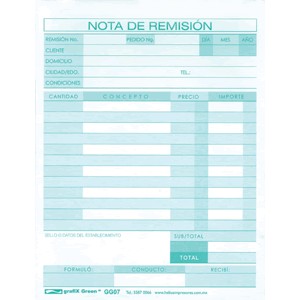 REMISION 1/4 AUTOCOPIANTE 3 PAQUETES CON 22 PIEZAS