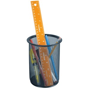 PORTALAPICES JUMBO MESH COLOR NEGRO OFFICE DEPOT