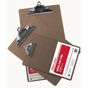 TABLA MADERA CON CLIP OFFICE DEPOT TAMANO CARTA