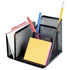 ORGANIZADOR DE ESCRITORIO MESH NEGRO OFFICE DEPOT