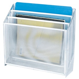 CLASIFICADOR TRIPLE MESH COLOR PLATA OFFICE DEPOT