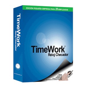 RELOJ CHECADOR APC PARA PC 25 EMPLEADOS TIME WORK