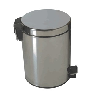 BOTE BASURA METALICO 5 LITROS