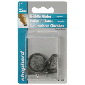 DESLIZADORES CLAVADAS SHEPHERD PARA ALFOMBRA 25MM