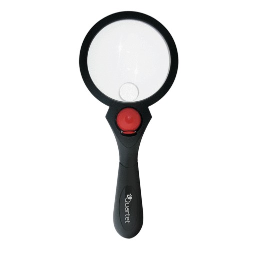 LUPA CON LUZ LED MOVIL