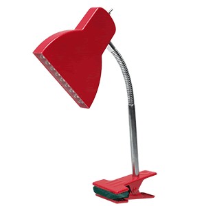 LAMPARA AMERICAN LIGHTING CLIP PANT PLANA LED ROJO