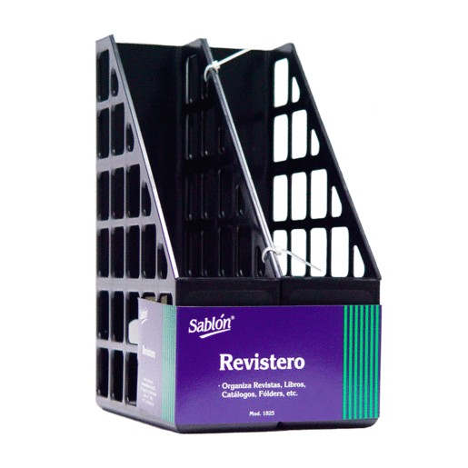 REVISTERO SABLON NEGRO PAQUETE C/2