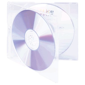 ESTUCHES PARA CD/DVD OFFICE DEPOT DOBLES 25 PIEZAS