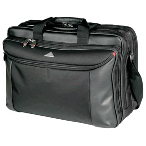 MALETIN SUPRA 15.4 PULGADAS 3 COMPARTIMENTOS NEGRO