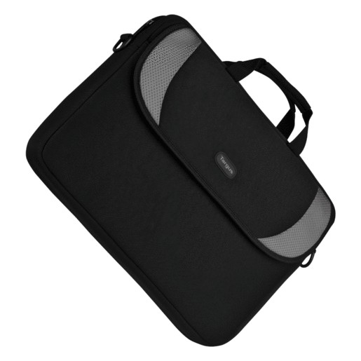 MALETIN NEOPRENO TARGUS 16 PULG NEGRO CON GRIS