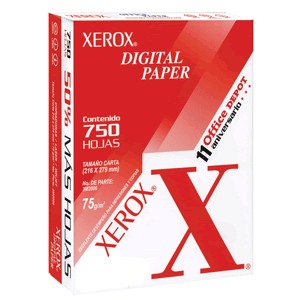 PAPEL DIGITAL TAMANO CARTA CON 750 HOJAS XEROX