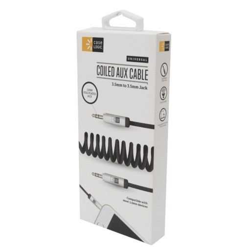 CABLE 3.5MM CASE LOGIC (ESPIRAL)