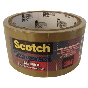 CINTA P/SELLADO CANELA SCOTCH 48MM X 50M