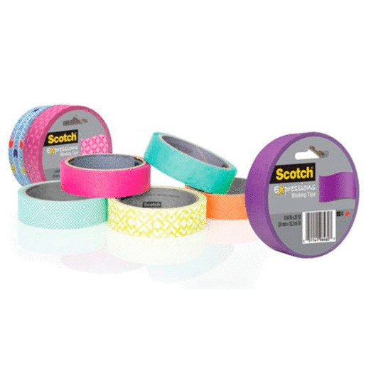 MASKING SCOTCH COLORES 24X18.6MM