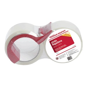 CINTA DE EMPAQUE OFFICE DEPOT 48MMX50M 2PZ