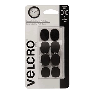 VELCRO ULTRA MATE OVALOS NEGRO