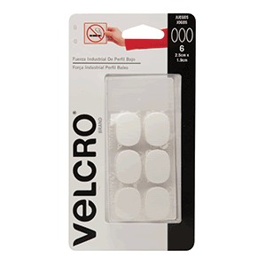 VELCRO ULTRA MATE OVALOS BLANCO