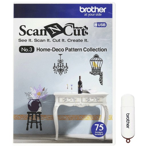 USB BROTHER CON DISENOS DE CASA