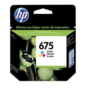 CARTUCHO DE TINTA TRICOLOR HP 675 (CN691AL)