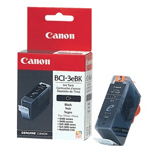 CARTUCHO CANON BCI-3EBK NEGRO