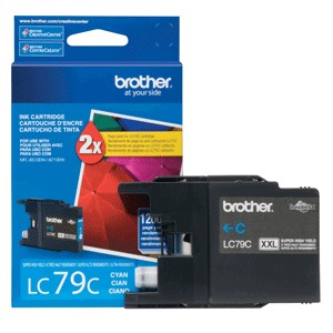 CARTUCHO DE TINTA BROTHER LC-79C CYAN