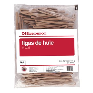 LIGA No33 OFFICE DEPOT BOLSA CON 100 GRAMOS