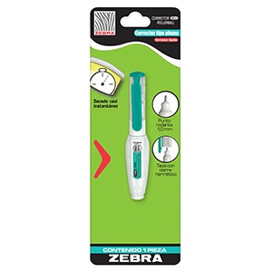 PLUMA CORRECTORA ZEBRA MINI ROLLERBALL PIEZA