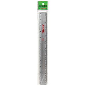 REGLA DE ALUMINIO BARRILITO 30 CM