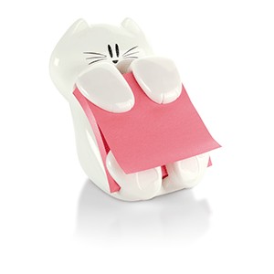 DESPACHADOR NOTAS GATO POST-IT