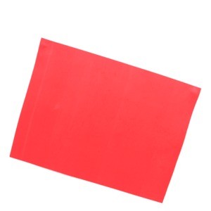 FOAMY BARRILITO CARTULINA ROJO PAQUETE CON 3