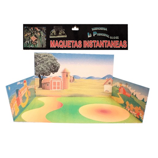 MAQUETA TRIDIMENSIONAL GRANJA
