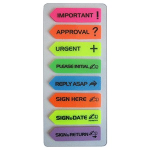 BANDERITAS RED TOP 8 DIFERENTES TEXTOS 20 PIEZAS