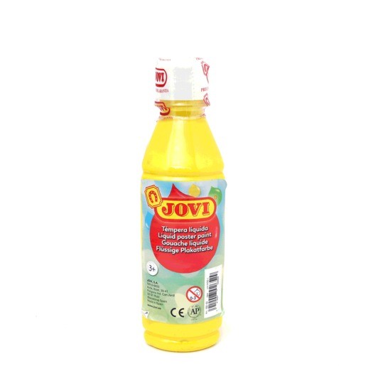 TEMPERA LIQUIDA JOVI 250 CC AMARILLA