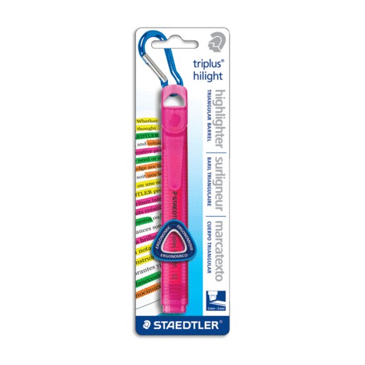 MARCATEXTOS ROSA STAEDTLER TRIPLUS