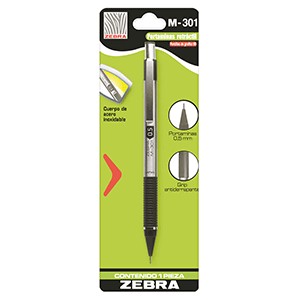 LAPICERO M-301 ZEBRA 0.5 MM PIEZA