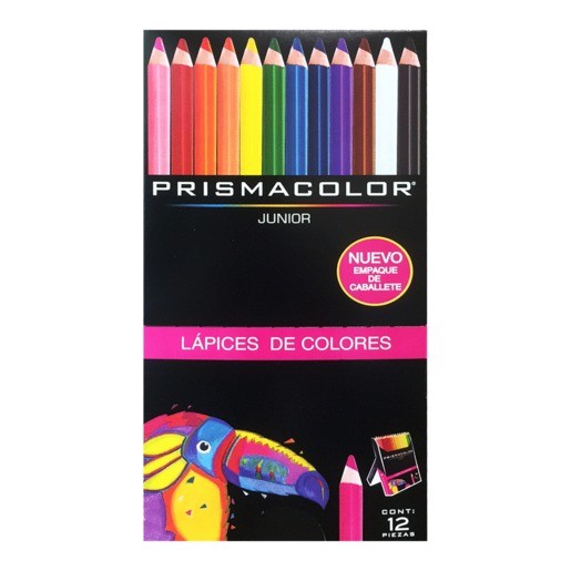 CAJA DE COLORES PRISMACOLOR SCHOLAR CON 12 PIEZAS